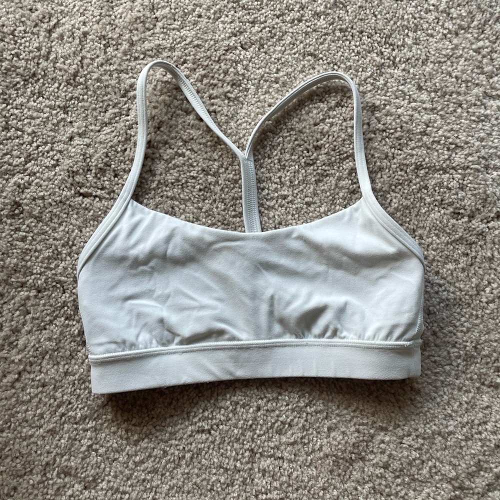 SOLD ✨ Lululemon Athletica Light Gray Sports Bra